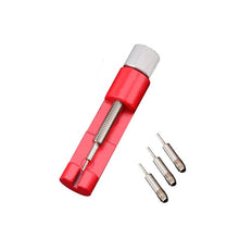 Load image into Gallery viewer, Metal Watch Tools Adjusting Watch Strap Tool with Watch Pin Band Bracelet Link Pin Tool Remover Chain Pin Remover Adjuster Tool