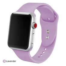 Load image into Gallery viewer, Soft Silicone Replacement Sport Band For 38mm Apple Watch Series1 2 3 4 5 42mm Wrist Bracelet Strap For iWatch Sports Edition