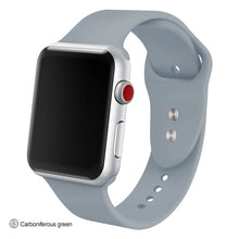 Load image into Gallery viewer, Soft Silicone Replacement Sport Band For 38mm Apple Watch Series1 2 3 4 5 42mm Wrist Bracelet Strap For iWatch Sports Edition