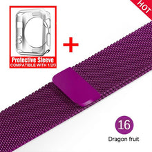 Load image into Gallery viewer, Milanese Loop For Apple Watch band strap 42mm/38mm iwatch 5/4/3/2/1Stainless Steel Link Bracelet wrist watchband magnetic buckle