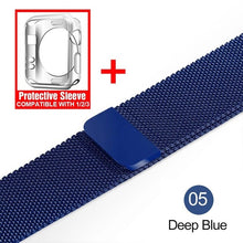 Load image into Gallery viewer, Milanese Loop For Apple Watch band strap 42mm/38mm iwatch 5/4/3/2/1Stainless Steel Link Bracelet wrist watchband magnetic buckle