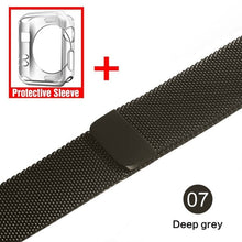 Load image into Gallery viewer, Milanese Loop For Apple Watch band strap 42mm/38mm iwatch 5/4/3/2/1Stainless Steel Link Bracelet wrist watchband magnetic buckle