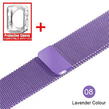 Load image into Gallery viewer, Milanese Loop For Apple Watch band strap 42mm/38mm iwatch 5/4/3/2/1Stainless Steel Link Bracelet wrist watchband magnetic buckle